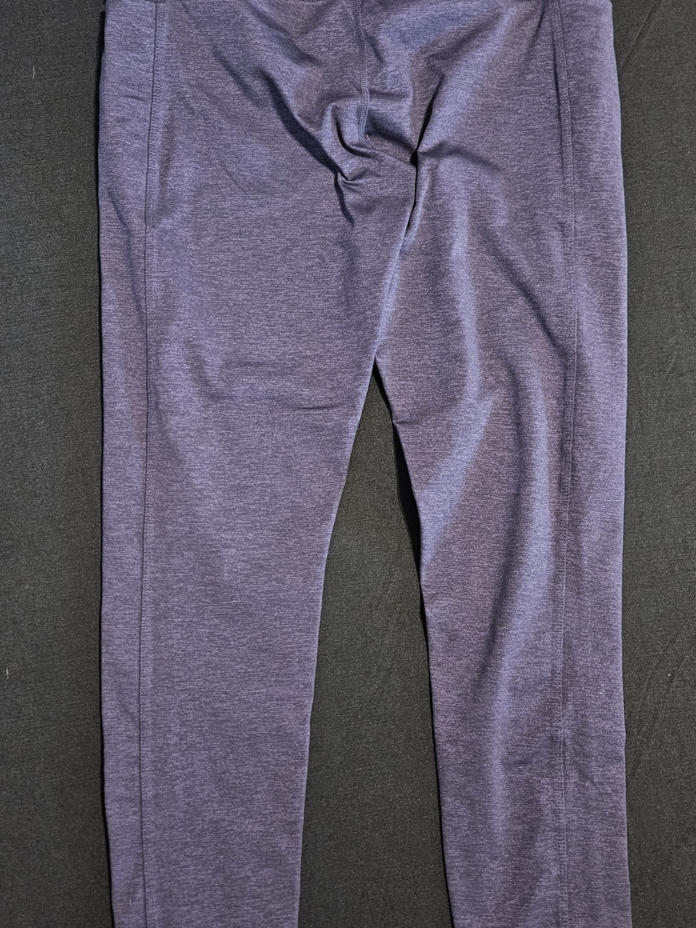 Tuff Athletics Purple Heather Performance Leggings